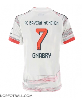 Billige Fotballdrakt Bayern Munich Serge Gnabry #7 Replika Bortedrakt Dame 2025-26 Kortermet